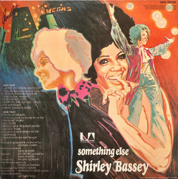 Shirley Bassey : Something Else (LP, Album, Gat)