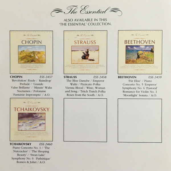 Frédéric Chopin : The Essential Frédéric Chopin (CD, Album, Comp)