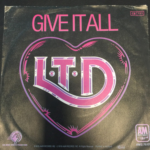 L.T.D. : Dance 'N' Sing 'N' (7", Single)