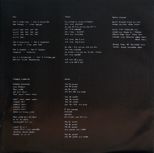 Elegi (2) : Elegi (LP, Album)