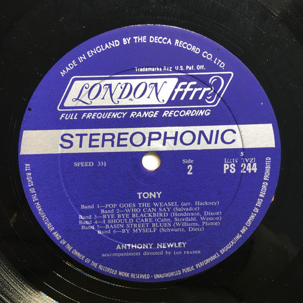 Anthony Newley : Tony (LP)