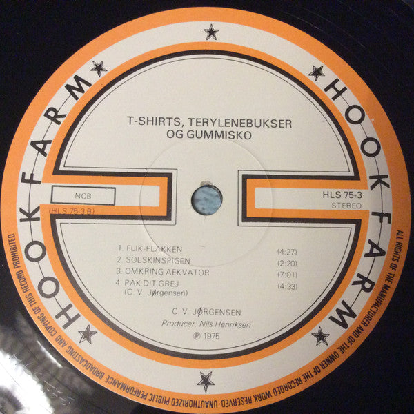 C. V. Jørgensen : T-shirts, Terylenebukser & Gummisko (LP, Album, RE, Por)
