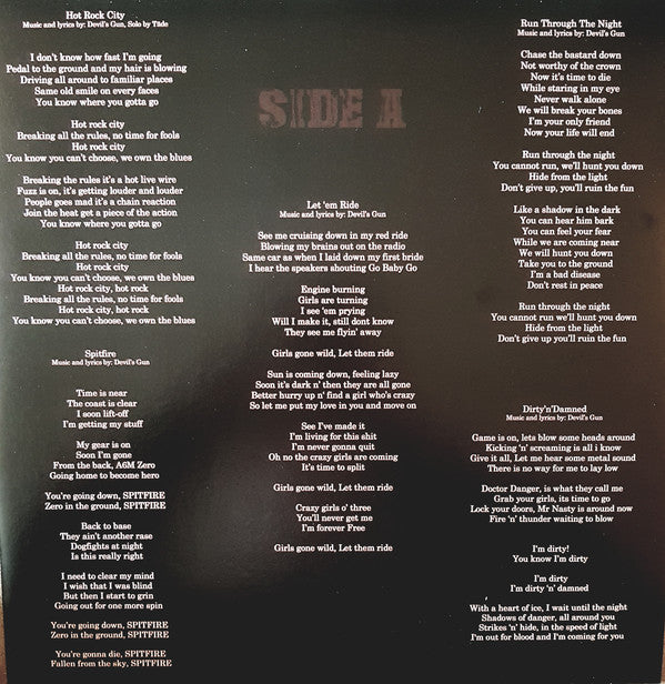 Devil's Gun : Dirty 'N' Damned (LP, Album)