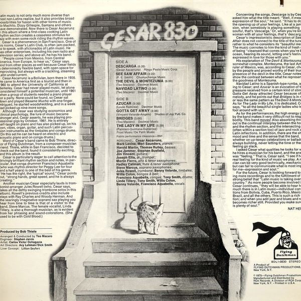 Cesar 830 : Cesar (LP, Gat)