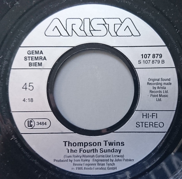 Thompson Twins : Revolution (7", Single)