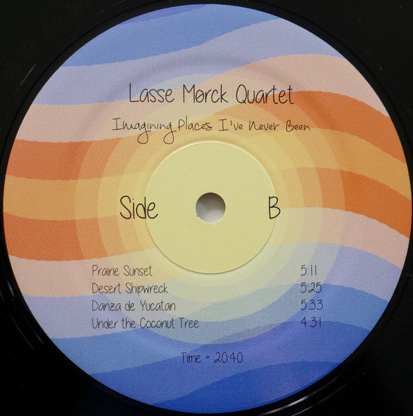 Lasse Mørck Quartet : Imagining Places I've Never Been (LP, Album)