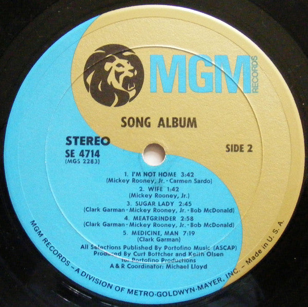 Song (5) : Song Album (LP, Album)