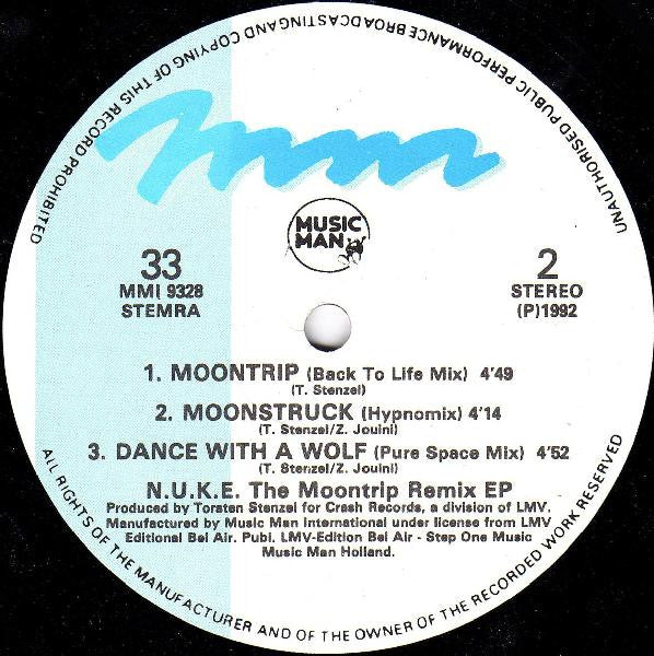 N.U.K.E. : The Moontrip Remix E.P (12", EP)