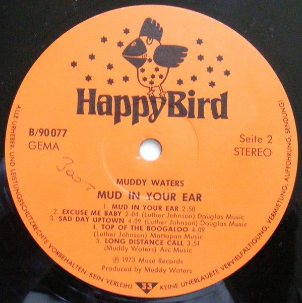 Muddy Waters : Mud In Your Ear (LP, Comp)