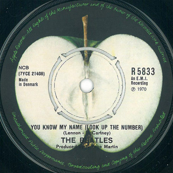 The Beatles : Let It Be (7", Single)