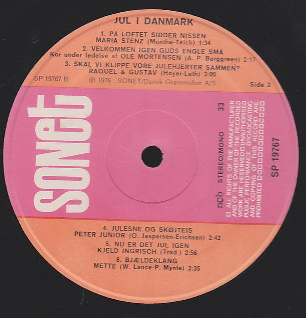 Various : Jul I Danmark (LP, Comp)