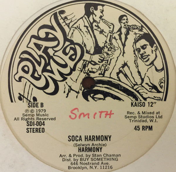 Harmony (46) : Freaky Situation / Soca Harmony (12", Single)