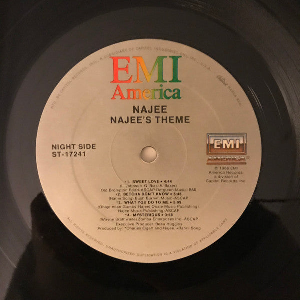 Najee : Najee's Theme (LP, Album)