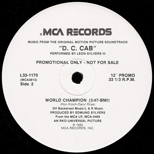 Leon Sylvers : World Champion (12", Promo)