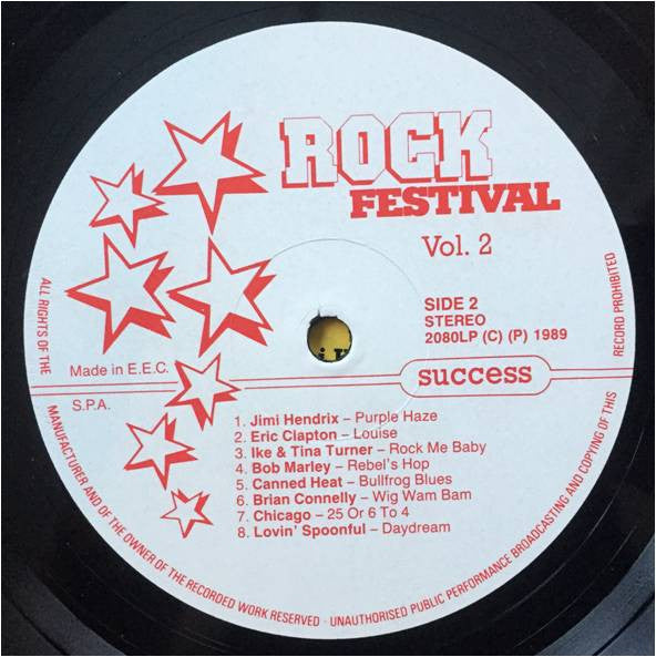 Various : Rock Festival - Vol. 2 (LP, Comp)