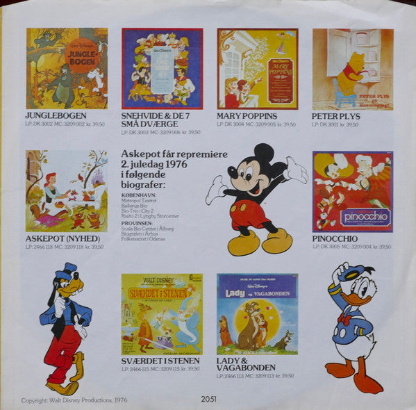 Various : Walt Disney's Peter Pan (LP, Comp)