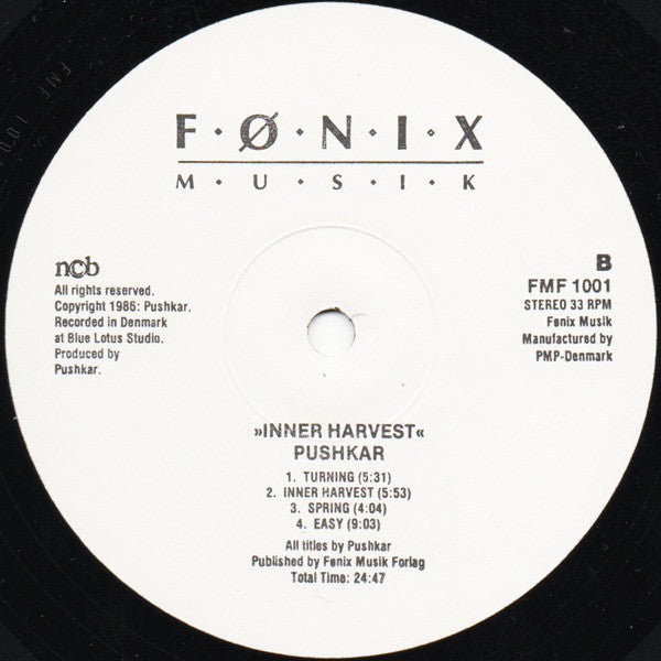 Pushkar : Inner Harvest (LP, Album)