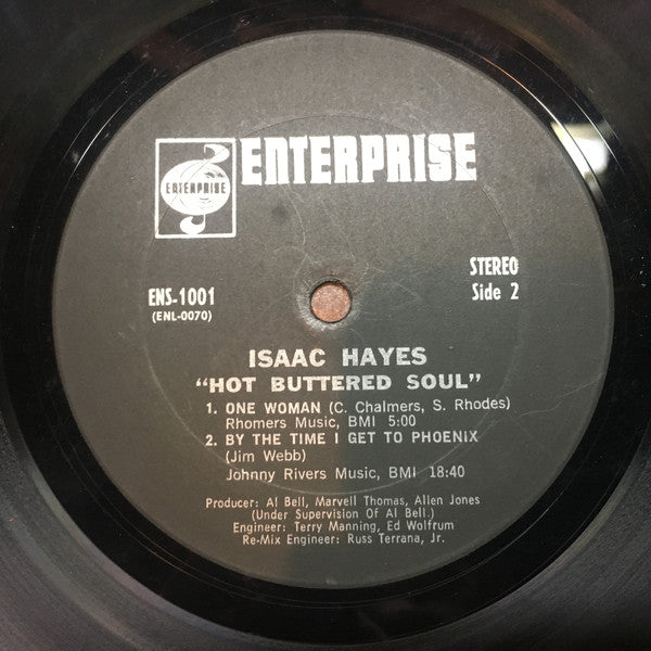 Isaac Hayes : Hot Buttered Soul (LP, Album, Sil)