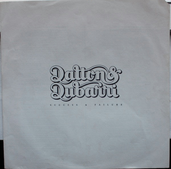 Dalton & Dubarri : Success & Failure (LP, Album)