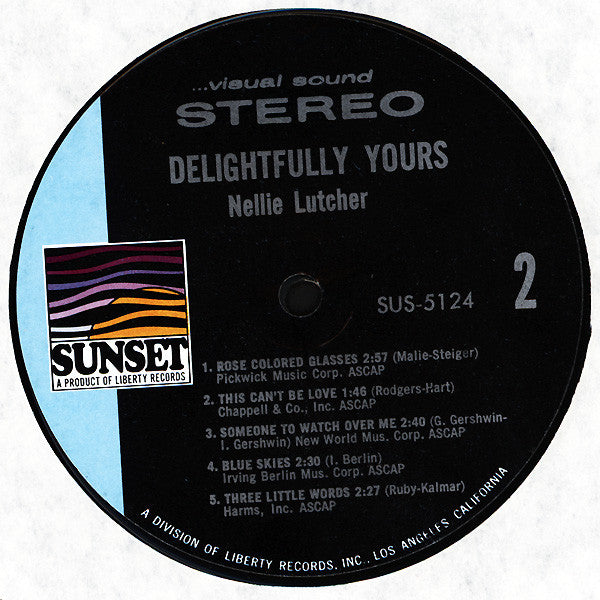 Nellie Lutcher : Delightfully Yours (LP, Album, RE)