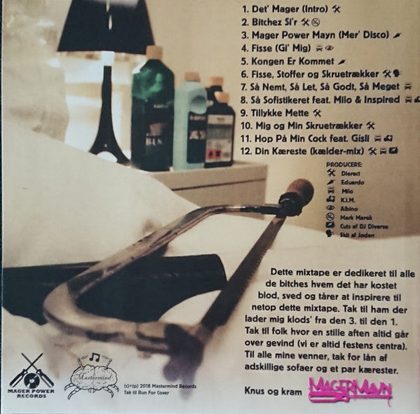 Magermayn : Fisse, Stoffer & Skruetrækker (LP, Album)