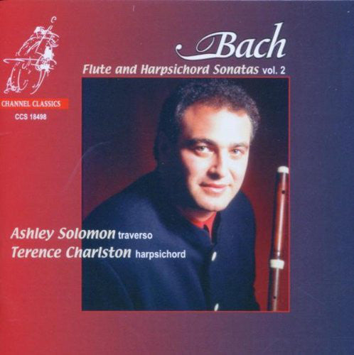 Johann Sebastian Bach, Ashley Solomon, Terence Charlston : Flute And Harpsichord Sonatas Vol.2 (CD)