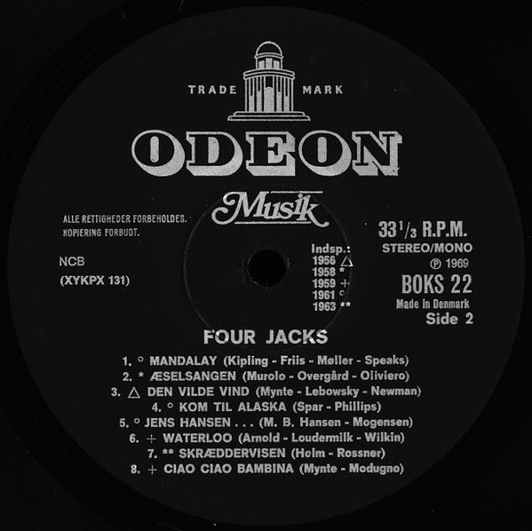 Four Jacks : Four Jacks (LP, Comp)
