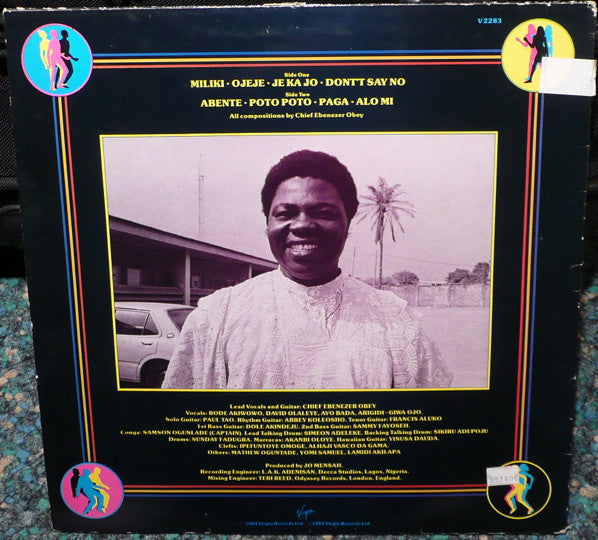 Ebenezer Obey : Je Ka Jo (LP, Album)