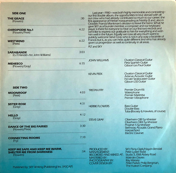 Sky (4) : Sky 3 (LP, Album)