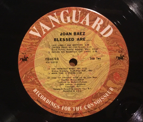 Joan Baez : Blessed Are... (2xLP, Album, RE, Gat + 7")