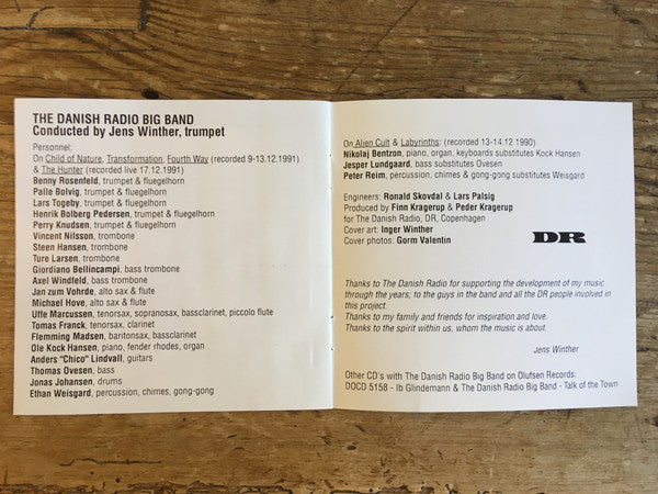 Jens Winther - Danish Radio Big Band : Jens Winther - The Danish Radio Big Band (CD, Album)