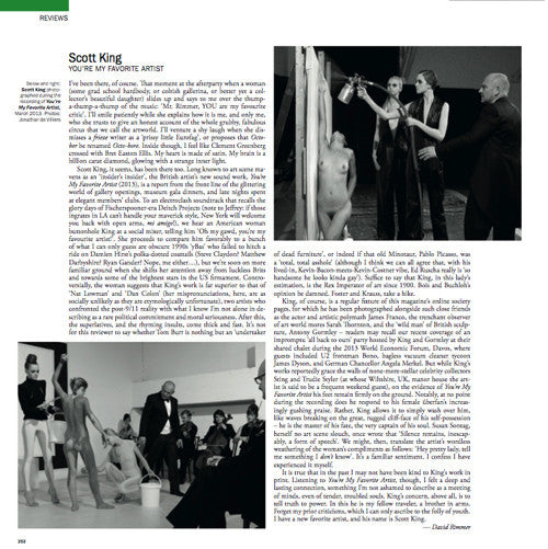 Scott King (3) : You're My Favorite Artist (12", Ltd, 180)