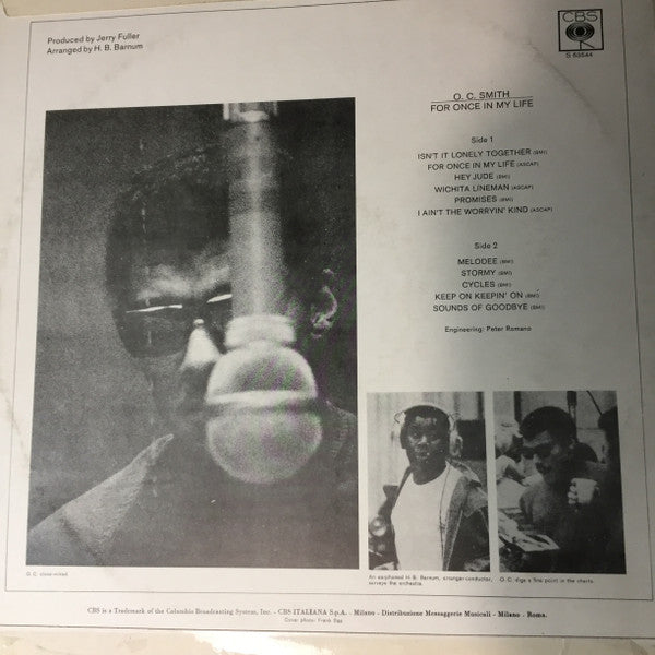 OC Smith : For Once In My Life (LP, Album)