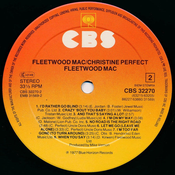 Fleetwood Mac And Christine Perfect : Albatross (LP, Comp)