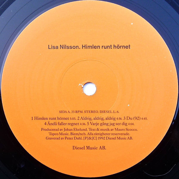 Lisa Nilsson : Himlen Runt Hörnet (LP, Album)