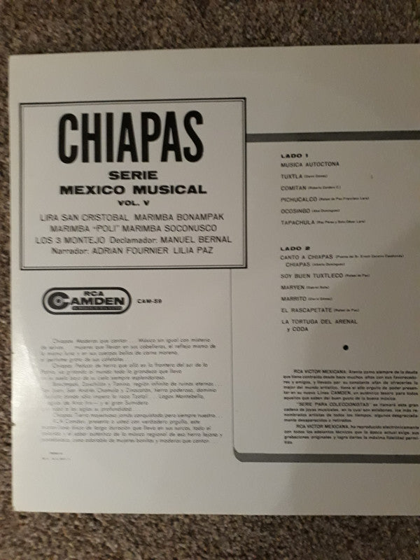 Various : Chiapas (LP, Comp)