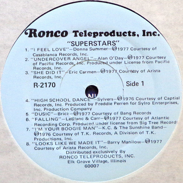 Various : Superstars (LP, Comp, Lig)