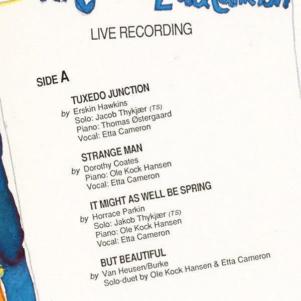 Etta Cameron, Ole Kock Hansen And Tuxedo Big Band (2) : Etta Cameron, Ole Kock Hansen And Tuxedo Big Band (LP, Album)