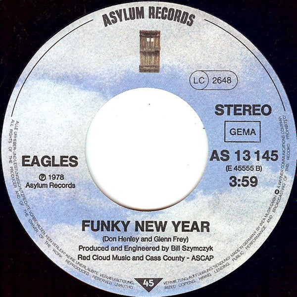 Eagles : Please Come Home For Christmas (7", Single, Als)