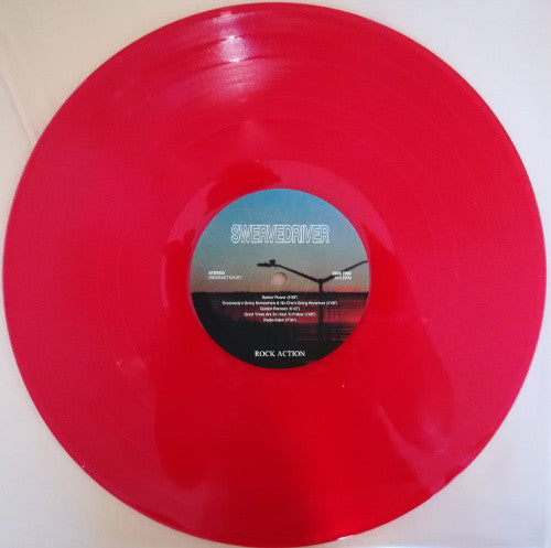 Swervedriver : Future Ruins (LP, Album, Red)