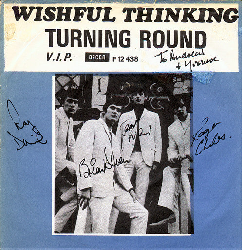 Wishful Thinking : Turning Round (7", Single)
