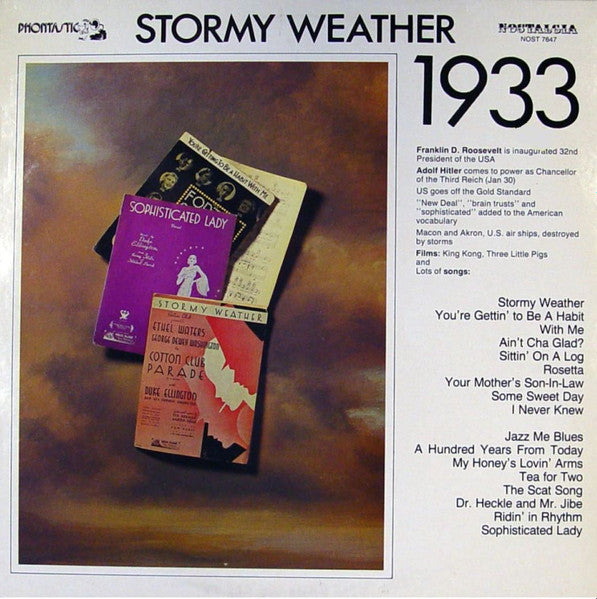 Various : Stormy Weather (1933) (LP, Comp)