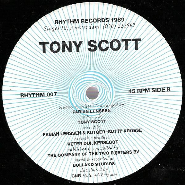 Tony Scott : Get Into It (12")