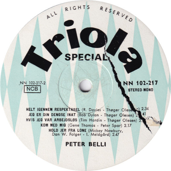 Peter Belli : Ob•La•Di Ob•La•Da (LP, Album)