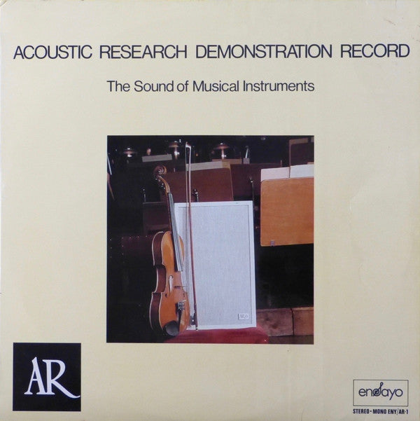 Various : Acoustic Research Demonstration Record The Sound Of Musical Instruments (LP, Comp)