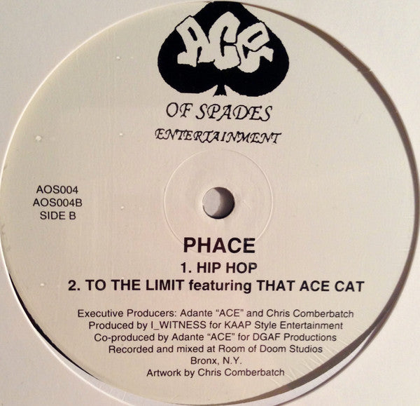 Phace (3) : Yes Yes Yall (12")