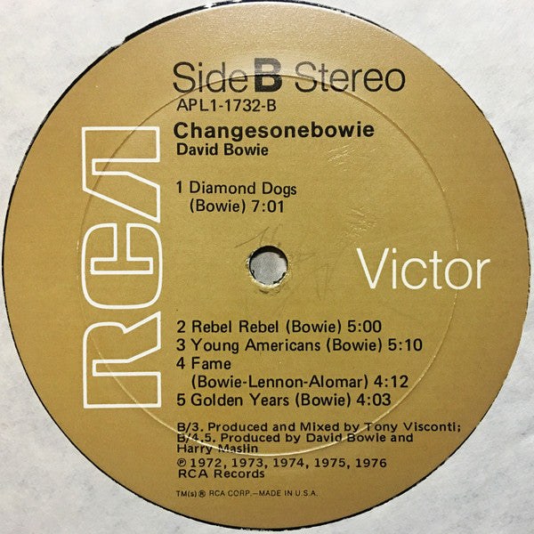 David Bowie : ChangesOneBowie (LP, Comp)