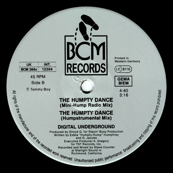 Digital Underground : The Humpty Dance (12")