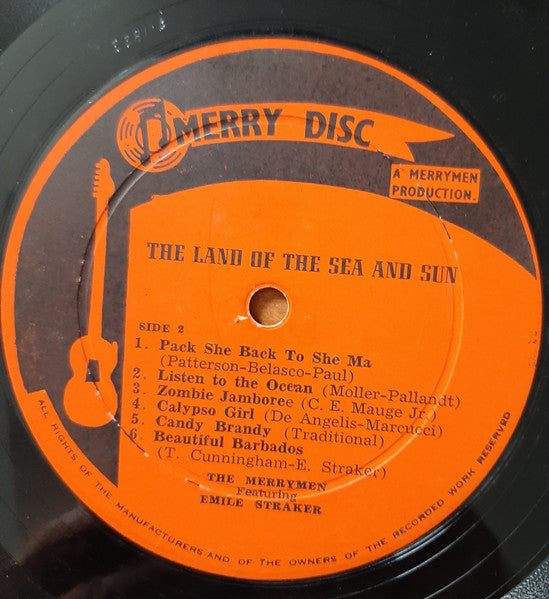 The Merrymen : Join The Merrymen In The Land Of Sea & Sun (LP, Album)