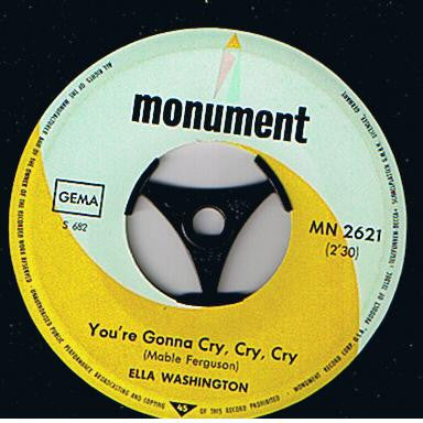 Ella Washington : He Called Me Baby (7", Single)